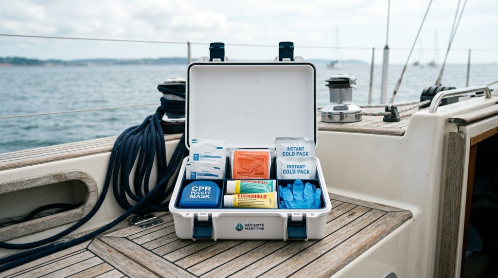 trousse de secours bateau